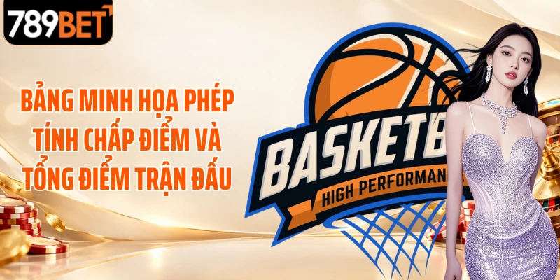 Bảng minh họa phép tính chấp điểm và tổng điểm trận đấu