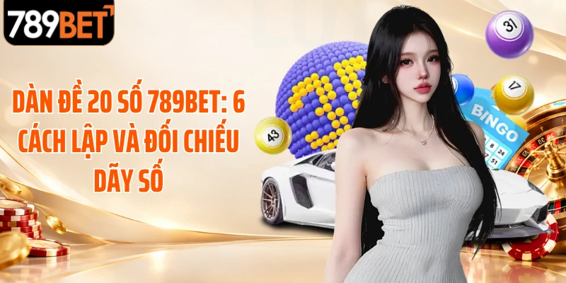 Dàn Đề 20 Số 789BET: 6 Cách Lập Và Đối Chiếu Dãy Số