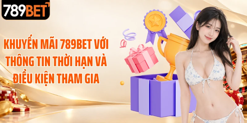 Khuyến mãi 789BET với thông tin thời hạn và điều kiện tham gia